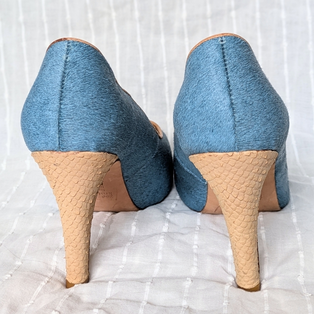 Zoe Kratzmann Robins Egg Calf Hair Pumps - Picture 4 of 8